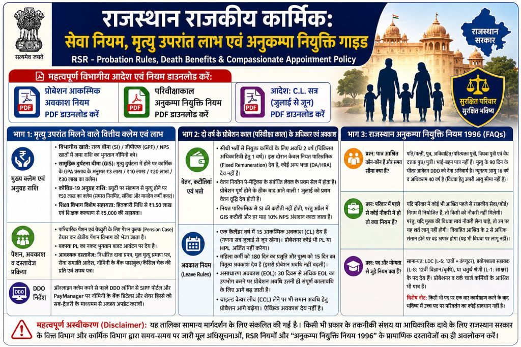 Probation Employee Rights in Rajasthan